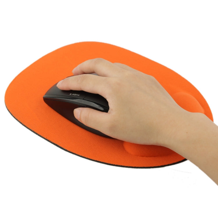 Ultra Slim Gel & Cloth Wrist Supporter Mouse Pad