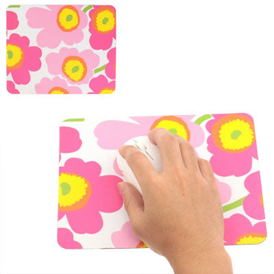 Flower Patterns Stylish Optical Mouse Pad,