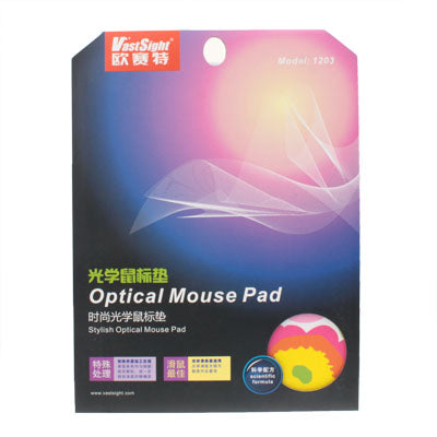 Flower Patterns Stylish Optical Mouse Pad,