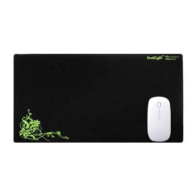 Large Natural Rubber Game Mouse Pad, Size: 50x30cm(Black)