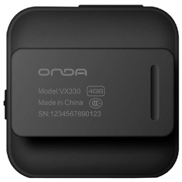 ONDA VX330 Clip Style 4G Sport MP3 Player, Supports APE / FLAC / MP3 / WMA Music Playing and LRC Lyric