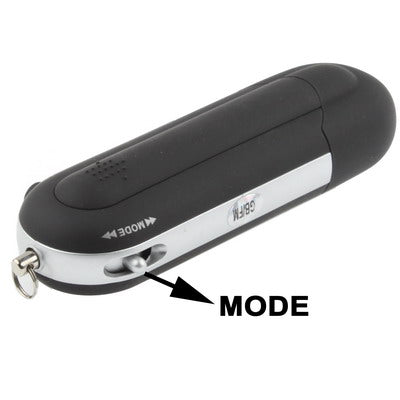 4GB MP3 Player with LCD Screen, Support FM Radio, Work with AAA battery, Use as USB Flash Disk(Black)