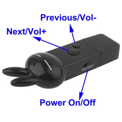 2GB Cartoon Rabbit Style MP3 Player