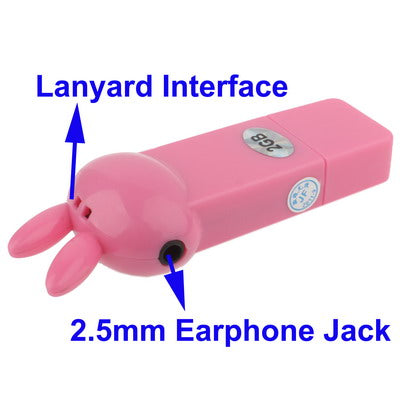 2GB Cartoon Rabbit Style MP3 Player