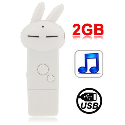 2GB Cartoon Rabbit Style MP3 Player