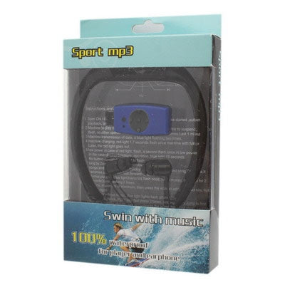 4GB Waterproof IPX8 Sport MP3 Player with FM Radio function