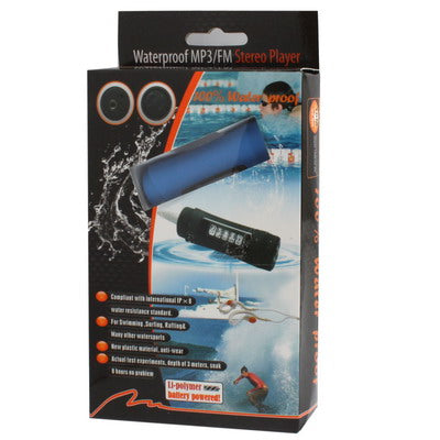 4GB Waterproof IPX8 MP3 Player with FM Radio function