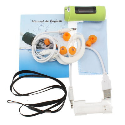 4GB Waterproof IPX8 MP3 Player with FM Radio function