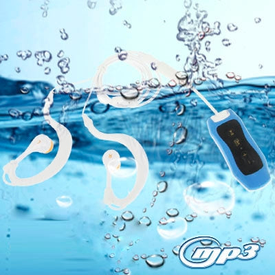 4GB Waterproof IPX8 Maximun Functional Depth 50m MP3 Player with FM Stereo & Belt Clamp