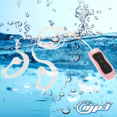 4GB Waterproof IPX8 Maximun Functional Depth 50m MP3 Player with FM Stereo & Belt Clamp