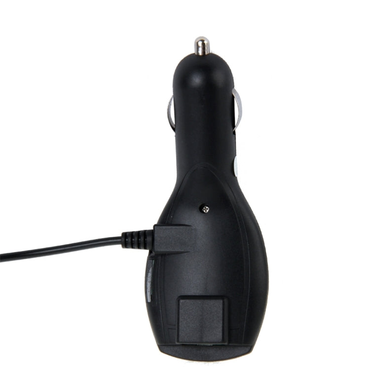 MP3 Player FM Transmitter Car Charger with Remote Control, Support TF Card and USB Port(Black)