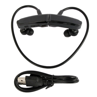 Sport MP3 Player Headset with 2GB Memory, Music Format: MP3 / WMA (Black)