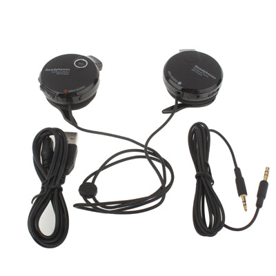 360 Degree Full Sound Wireless TF Card Player Headphone MP3, Support FM function