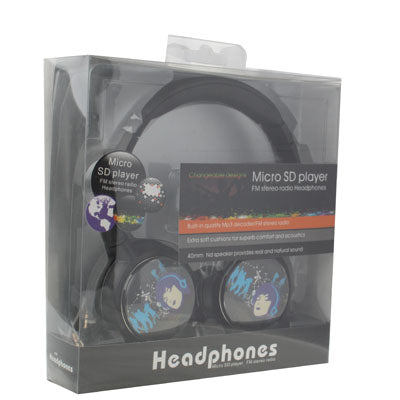 Sport MP3 Stereo Player Headset, Support TF Card / FM Radio Function (MRH-8003+)