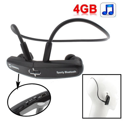 Free Style Motion MP3 Headphone, with Magnet, Built-in 4GB Memory