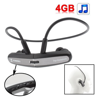 Free Style Motion MP3 Headphone, with Magnet, Built-in 4GB Memory