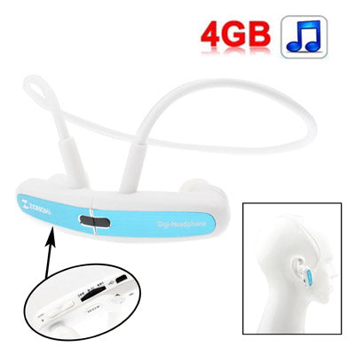 Free Style Motion MP3 Headphone, with Magnet, Built-in 4GB Memory