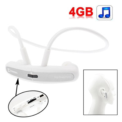 Free Style Motion MP3 Headphone, with Magnet, Built-in 4GB Memory