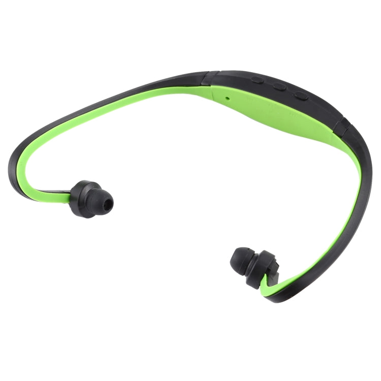 Neck-style Sport MP3 Earphone with TF Card Slot, Music Format: MP3 / WMA / WAV