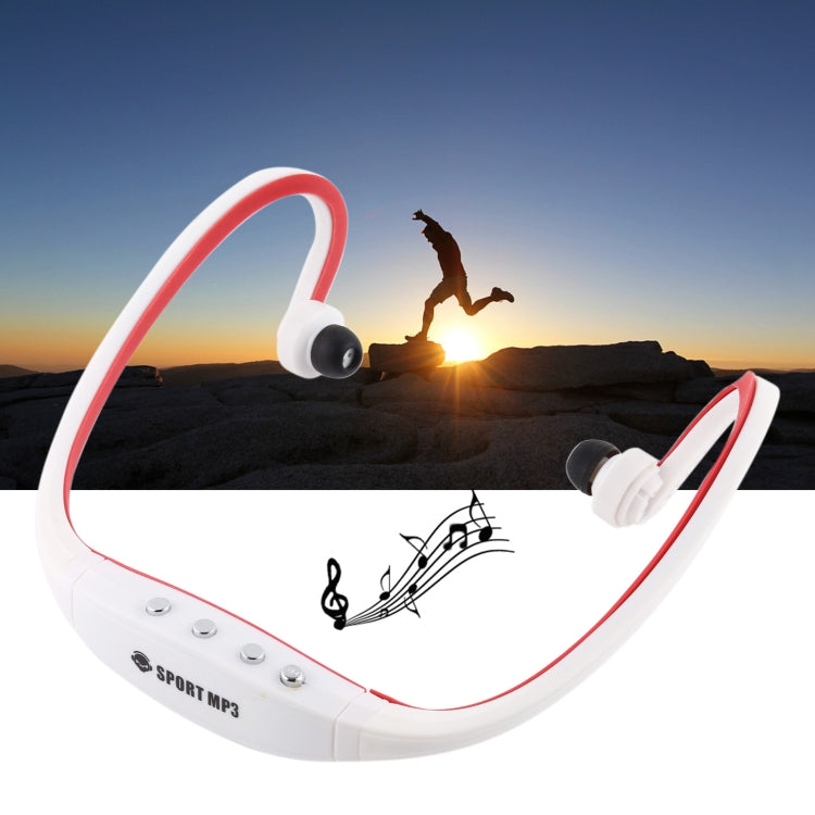 Sport MP3 Player Headset with TF Card Reader Function, Music Format: MP3 / WMA