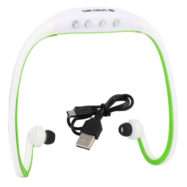 Sport MP3 Player Headset with TF Card Reader Function, Music Format: MP3 / WMA