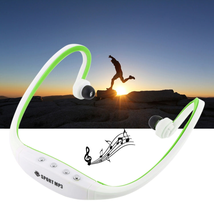 Sport MP3 Player Headset with TF Card Reader Function, Music Format: MP3 / WMA