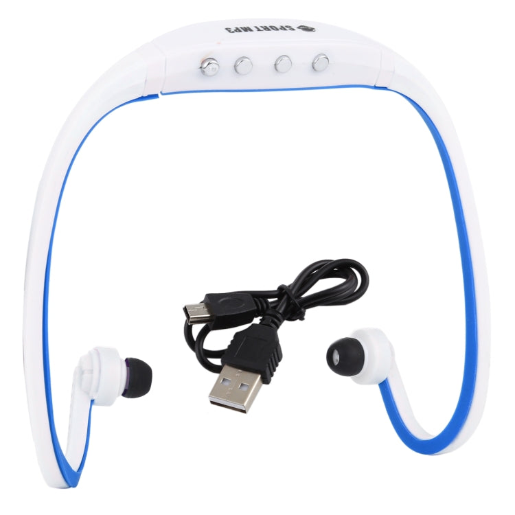 Sport MP3 Player Headset with TF Card Reader Function, Music Format: MP3 / WMA
