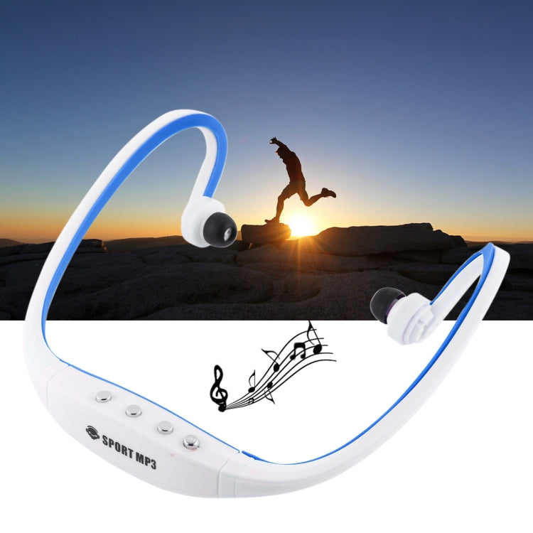 Sport MP3 Player Headset with TF Card Reader Function, Music Format: MP3 / WMA