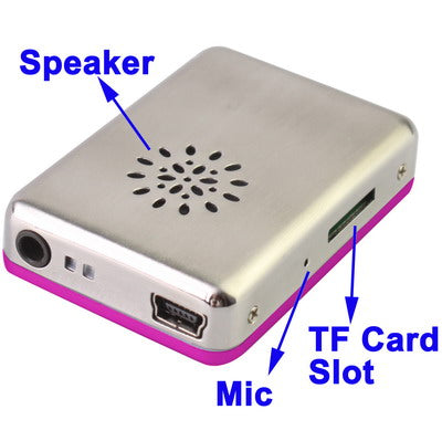 TF (Micro SD) Card Slot MP3 Player with LCD Screen, Speaker