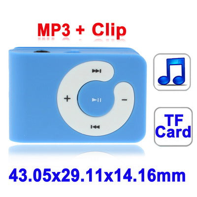 TF (Micro SD) Card Slot MP3 Player with Clip