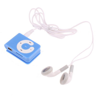 TF (Micro SD) Card Slot MP3 Player with Clip