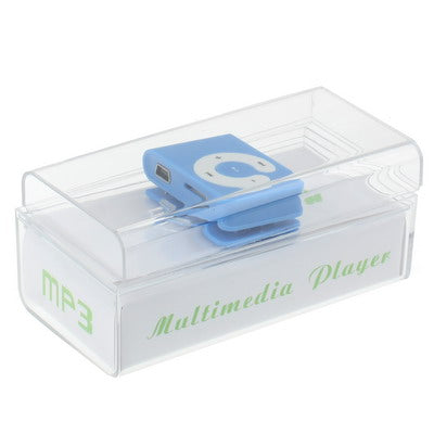 TF (Micro SD) Card Slot MP3 Player with Clip