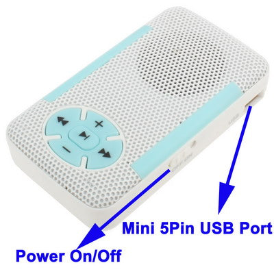 TF (Micro SD) Card Slot MP3 Player with Speaker, Clip