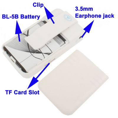 TF (Micro SD) Card Slot MP3 Player with Speaker, Clip