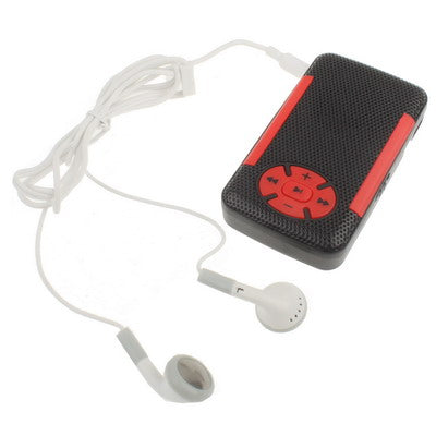TF (Micro SD) Card Slot MP3 Player with Speaker, Clip