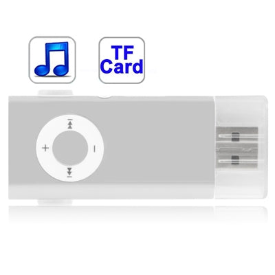 TF (Micro SD) Card Slot MP3 Player with Clip