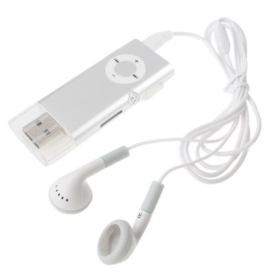 TF (Micro SD) Card Slot MP3 Player with Clip