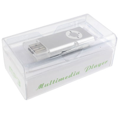 TF (Micro SD) Card Slot MP3 Player with Clip