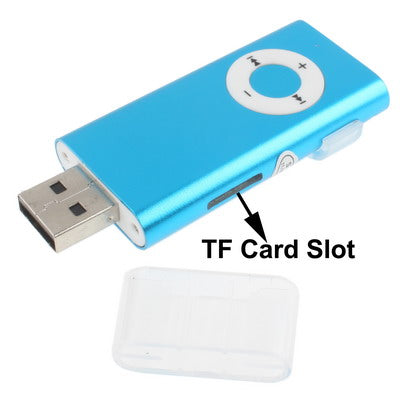 TF (Micro SD) Card Slot MP3 Player with Clip