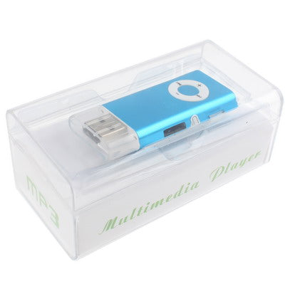 TF (Micro SD) Card Slot MP3 Player with Clip