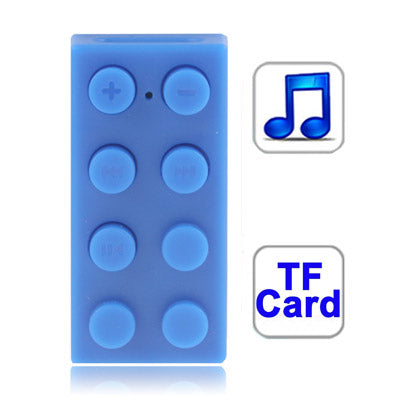 Building Block Style MP3 Player with TF (Micro SD) Card Slot