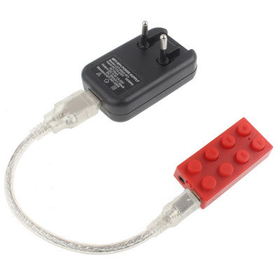 Building Block Style MP3 Player with TF (Micro SD) Card Slot