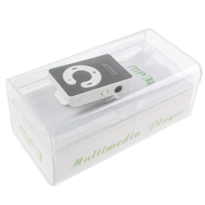 Mirror MP3 Player with TF Card Slot, Clip