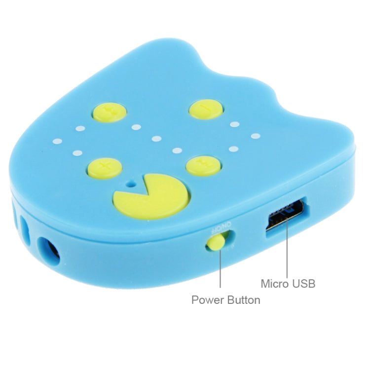 Lovely Octopus Style Card Reader MP3 Player, Support TF Card (Blue)