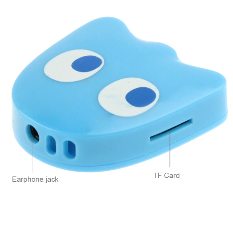 Lovely Octopus Style Card Reader MP3 Player, Support TF Card (Blue)
