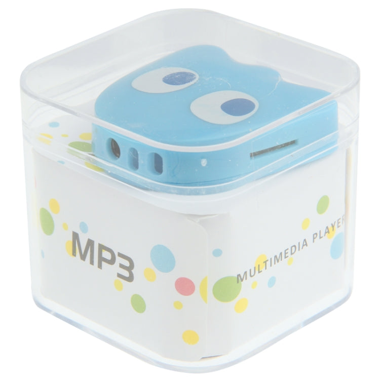 Lovely Octopus Style Card Reader MP3 Player, Support TF Card (Blue)