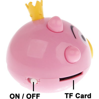 Angry Birds Green Pig Style TF (Micro SD) Card Slot Mini MP3 Player