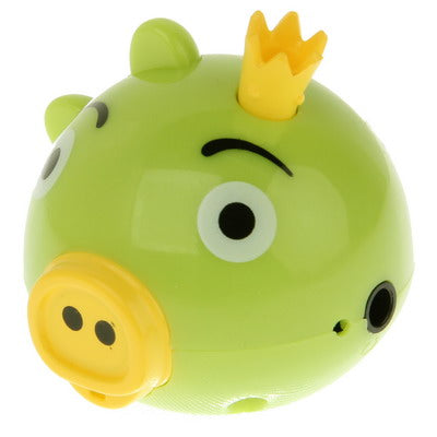 Angry Birds Green Pig Style TF (Micro SD) Card Slot Mini MP3 Player