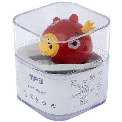 Angry Birds Green Pig Style TF (Micro SD) Card Slot Mini MP3 Player