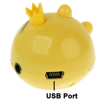 Angry Birds Green Pig Style TF (Micro SD) Card Slot Mini MP3 Player